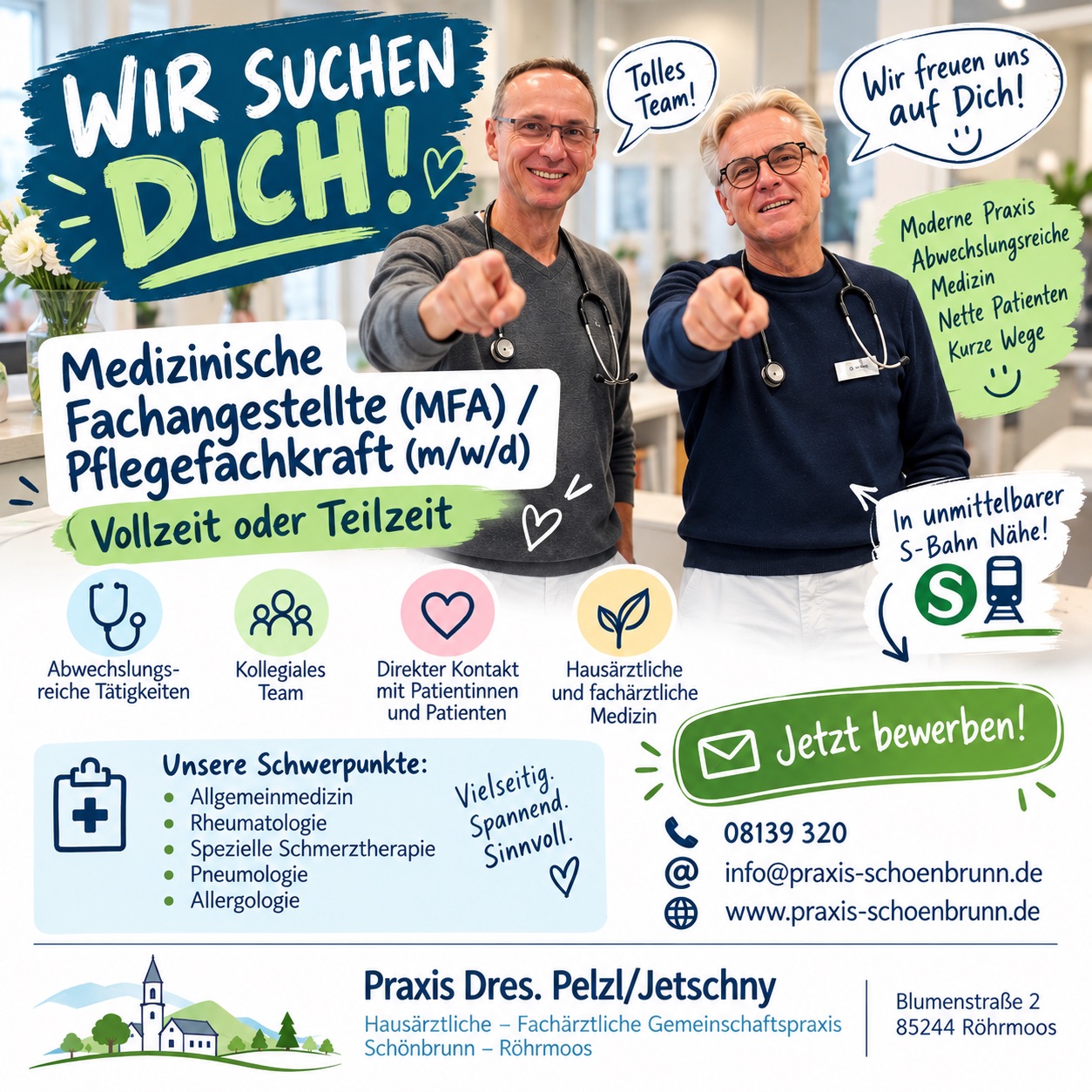 Wir suchen dich MedizinischesPraxisteam